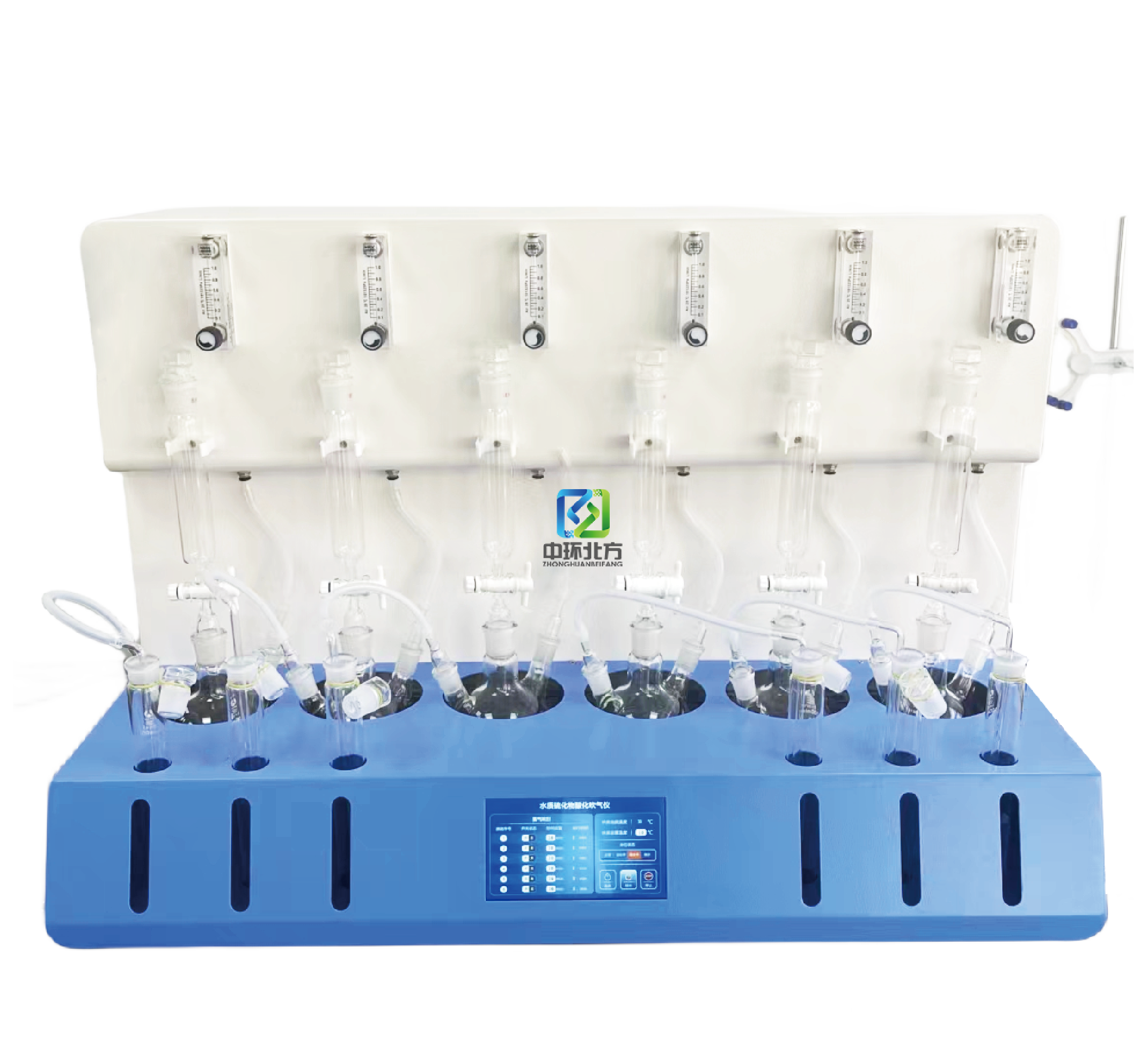 GGC-6P全自动水质硫化物酸化吹气仪